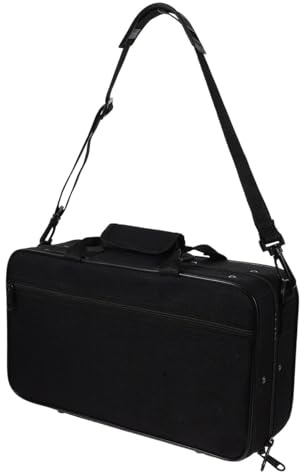 TOYANDONA Custodia per Clarinetto Oxford Resistente, Borsa Imbottita Leggera Maniglie per Trasporto Sicuro, Custodia Portatile Compatta per Musicisti in Viaggio