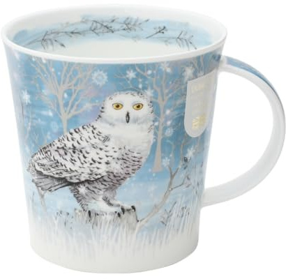 Dunoon Mugs Cairngorm Moonlight Christmas Mug - Eule, CA-MOOL-OW