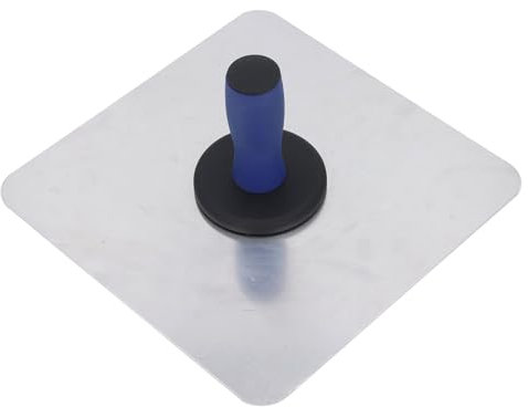 Cazzuola per Intonacatura in Alluminio Leggero, Comoda Impugnatura in Gomma, Applicazione Accurata, Impugnatura Morbida per L'applicazione di Malta Cementizia