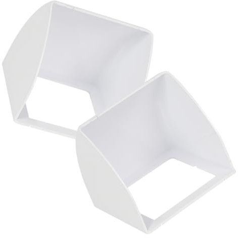 jojofuny 2pcs Doorbell Rain Cover Splashproof Protective Cover for Door Access Outdoor Use