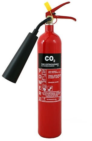 2kg CO2 Fire Extinguisher - Massive 5 Year Warranty from A2Z Fire