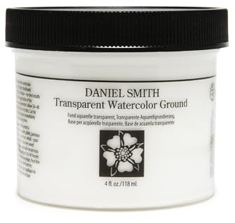 DANIEL SMITH 284055011 Watercolor Ground, 4 oz, Transparent