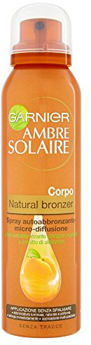 Garnier Ambre Solaire Natural Bronzer Spray Autoabbronzante Micro-Diffusione