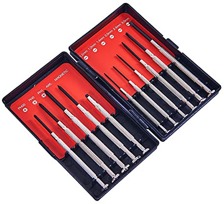 Amtech L0500 11 Piece Precision Screwdriver Set