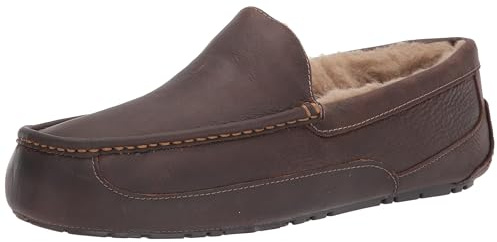 UGG Herren Ascot Hausschuh, Hellbraun, 47 EU