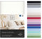 VelvetHome Spannbettlaken 200x200cm 100% gekämmte Baumwolle Made in EU Jersey Bettlaken 200x200 bis 25 cm Matratzenhöhe Spannbetttuch 200x200 Premium Qualität Schönen Farben Ecru 200 x 200