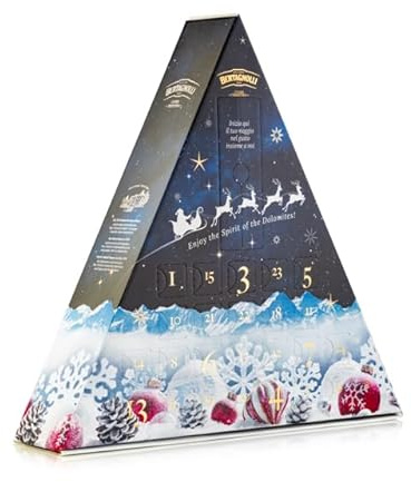 Grappa-, Gin und Likör Adventskalender von Bertagnolli - Geschenk-Idee für Genießer. Gin, Grappa, und Liköre. Grappa Adventkalender