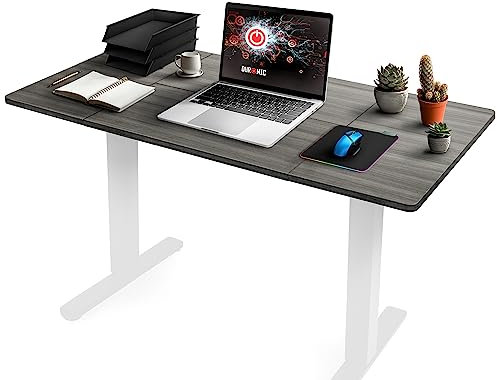Duronic TT160 GY Tischplatte | Schreibtischplatte 160 x 60 x 1,9 cm | Table Top für individuellen Tisch | Ideal für höhenverstellbare Workstation | Sitz-Steh Schreibtisch für Home-Office und Büro