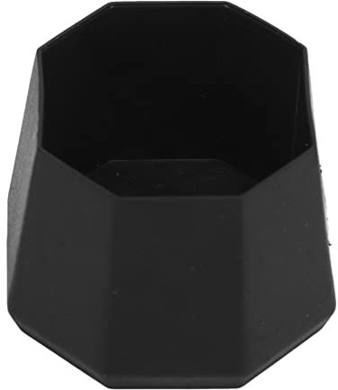 2 Stück Tennisschläger-Endkappen, Tennisschläger-Silikon-Endabdeckung, Schlägergriff-Endkappe für Racquetball-Schläger, Schwarz