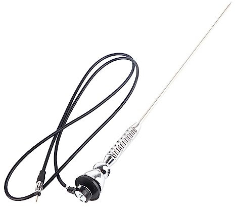 per Antenna Vintage per Auto, Radio Universale Tetto per Auto 18,5 AM FM Antenna Girevole a 180° Funzione Antenne Automobilistiche Molla Morbida P