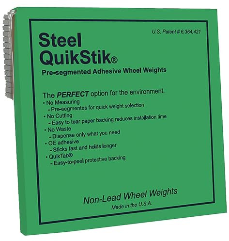 Perfect Equipment Adhsv Wheel Weight, 1280 Piece, 0.25 Oz.