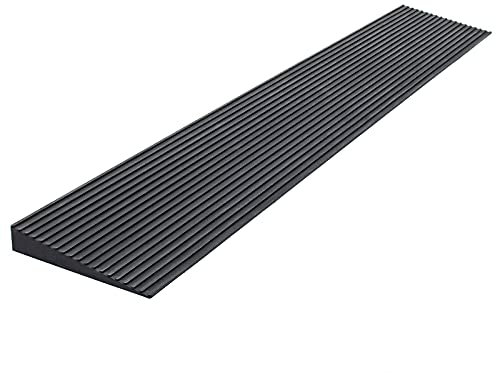 Rampa per soglie 15x140x900mm per sedie a rotelle e deambulatori In gomma con superficie antiscivolo