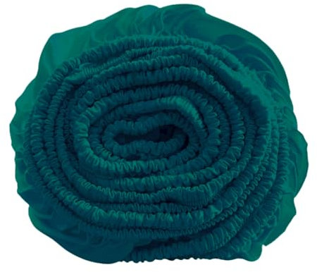 COZY HEAVEN | Premium Eukalyptus Spannbettlaken | 100% Tencel™ Lyocell | Ultra weich | Bis 30cm Höhe | Mit Seitenkennzeichnung | Atmungsaktiv | Ganzjährig geeignet (160x200, Royal Green)