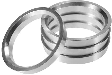 QUARKZMAN 4 Piezas Anillos Centradores De Buje De Aleación De Aluminio, Diámetro Exterior 65.1Mm A Diámetro Interior 56.1Mm para Automóviles