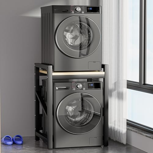 Over The Washer and Dryer Storage Shelf, Widen 29.5in & Height Adjustable