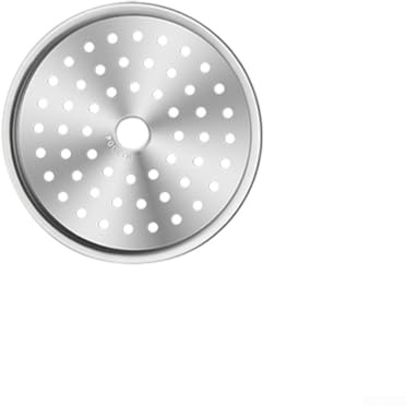 Eawfgtuw Plateau rond pour cuiseur vapeur en acier inoxydable 304, 15-39 cm de diamètre, plaque de cuisson vapeur pour autocuiseurs, marmites et poêles, chaleur uniforme (15,5 cm)