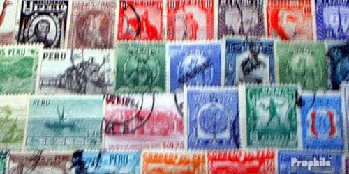 Prophila Collection Peru 50 Various Stamps (Stamps for Collectors)