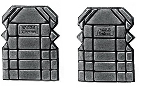 Nierhaus Arbeitshosen Kniepolster Nr. 43 240x185 x17 mm grau