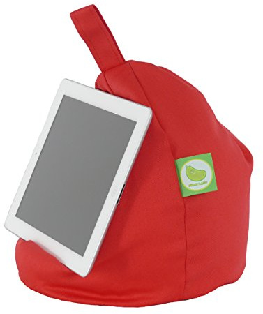 iPad, eReader & Book Mini Bean Bag By Bean Lazy Fits All tablets and eReaders - Red