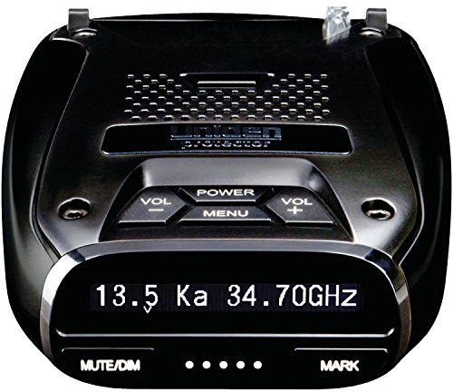 Uniden DFR7 Super Long Range Wide Band Laser/Radar Detector, Built-in GPS w/Mute Memory, Voice Alerts, Red Light & Speed Camera Alerts, OLED Display, Black