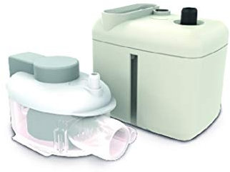 Sauermann - Bomba de drenaje de condensación de pistón Si-27 para aire acondicionado, color turquesa, de aluminio, moderna y decorativa