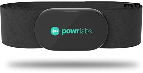 Powr Labs Heart Rate Monitor Chest Strap - ANT + Bluetooth Chest Heart Rate Monitor with Chest Strap - HRM Run Bike Cycling - Chest Strap Heart Monitor for Strava Zwift Wahoo Garmin Polar Peloton