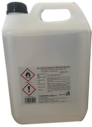 Alcool éthylique dénaturé 94° bidon de 5 l