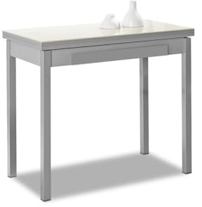 ASTIMESA Mesa de Cocina Tipo Libro Beige 80x40 cm