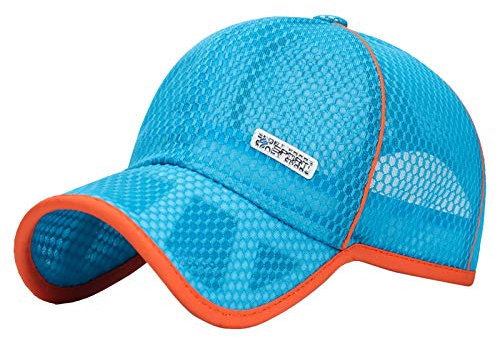 Happy Cherry Kinder Unisex Baseball Cap Baseball Mütze Atmungsaktiv Netz Basecap Kappe Einstellbar Sommerhut Anti-UV Schirmmütze
