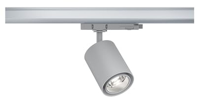 Paulmann 96576 Spot sur rail LED ProRail3 Kratos 36° 3100lm 25W 4000K 230V Argent système d'éclairage sur rail