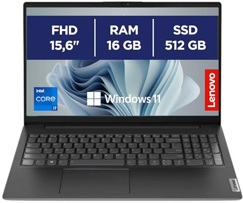 Lenovo V15 G4 IRU NOTEBOOK, 15,6 , processore Intel® Core i7-13620H, Intel® UHD Graphics, RAM 16 GB, 512 GB SSD, Nero, Windows 11 Home