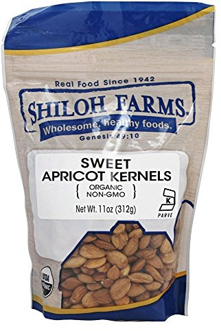 Shiloh Farms Organic Apricot Kernels Sweet - 11 oz