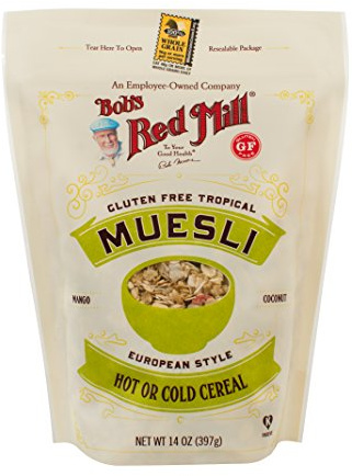 Bob's Red Mill - Muesli European Style Gluten Free Tropical - 14 oz.