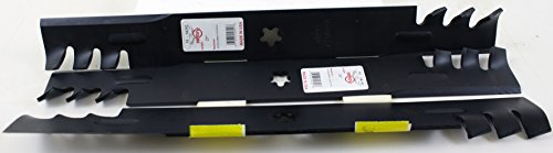 Rotary 61 14392 Lawnmower Blade Set Husqvarna #521981601 5pt Star Gator Mulch