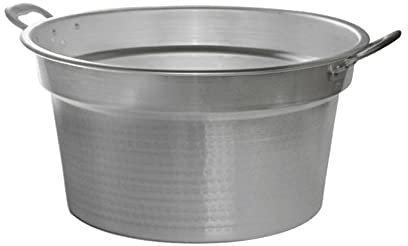 Pentola Caldaia in Alluminio Pesante per Pomodori 36 cm