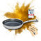 CHEF CUISINE Bratpfanne 28cm mit Honeycomb Beschichtung ganz ohne anhaften – Edelstahl mit kratzfester Antihaft-Beschichtung in Wabenstruktur & Aluminiumkern – alle Herdarten inkl. Induktion