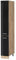 Vicco Apothekerschrank R-Line, Schwarz Hochglanz/Goldkraft Eiche, 30 cm