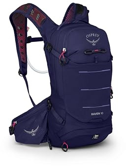Osprey Raven 10L Women's Mountain Bike Hydration Pack, Purple OS