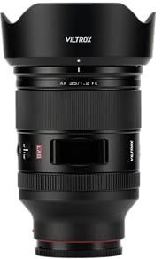 Viltrox AF 35mm F1.2 LAB FE - Objetivo de formato completo para Sony E Mount, objetivo de enfoque automático con gran apertura compatible con cámaras Sony A7M4 A7C2 A7S3 A7R4 ZV-E1