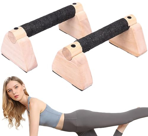 Barre per flessioni per allenamento della, maniglie per esercizi di flessioni, barra per flessioni, impugnature per flessioni, base antiscivolo, barre per allenamento di portatili, ideali