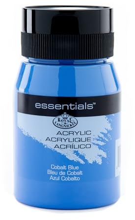 Royal & Langnickel Essentials Peinture Acrylique Bleu de cobalt 500 ml