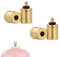 NA Outdoor Camping Gas Refill Adapter,4 Pcs Stove Connector Cylinder Gas Tank Burner Hiking Inflate Butane Canister Accessories