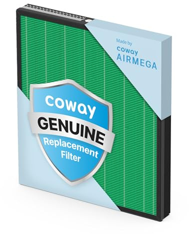 Coway Airmega 250/250S Air Purifier Replacement Filter Set, Max 2 Green True HEPA and Active Carbon Filter, AP-1720-FP