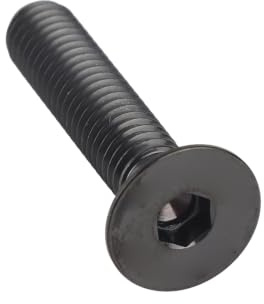 VGEBY Bicycle Stem Bolts, M6x30mm Titanium Alloy Bike Stem Screw Headset Stem Top Fixing for Bike Repair(Black) Bicycle and Spare Parts Ride