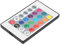 Lampenleiste Fernbedienung Lichtleiste Fernbedienung 5 24V 24 Schlüssel RGB LED Lichtleiste Drahtlose Fernbedienung USB 6A Lampeneffekt IR Controller(1M) (Leitungslänge 1 Meter)