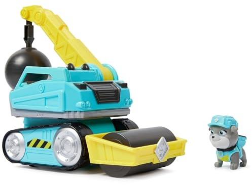 Rubble and Crew, Motor’s Wrecking Ball Toy Truck with Action Figure and Movable Construction Toys, Kids’ Toys for Aged 3 and Up