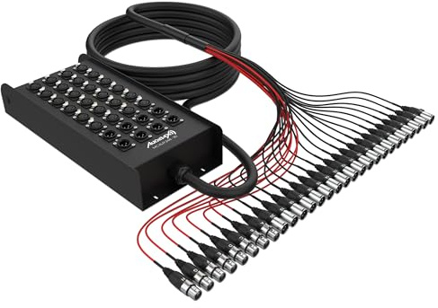Audibax MC XLR 248 30 Stage Box 30M Cajetín Escenario