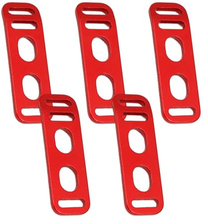 FGDTREE 5 Pack Tent Ground Feste Clip Aluminiumlegierungen Freien Camping Zelt Clip Camping Zeltzubehör Freien