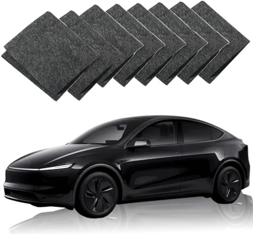 ChaneeHann 8 Stück Nano Sparkle Tuch,Nano-Kratzerentferner Tücher,Glas - Schnelle Reparatur & Hochglanz Effekt,Tuch für Auto Kratzer Entfernen, Mikrofaser Poliertuch für Auto, Motorrad