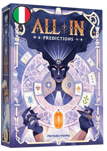 Asmodee – ALL IN! PREDICTIONS – Carte da Gioco di Predizioni